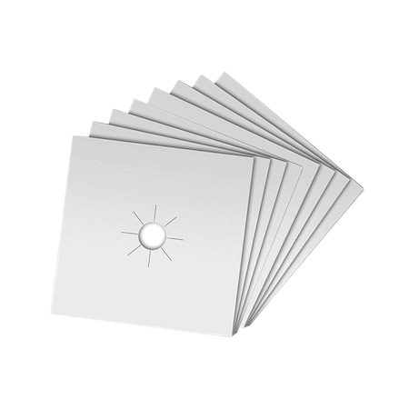 1947Kitchen 8-Pack: Non-Stick Stove Covers and Burner Protector, 8PK TI-4SFC-SIL-2PK